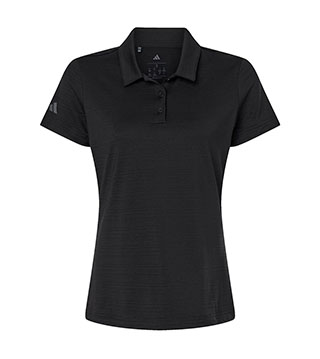 Ladies Textured Stripe Polo