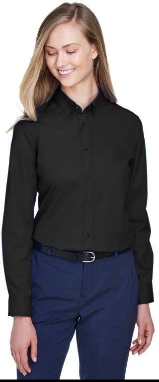 Ladies' Operate Long Sleeve Twill Shirt