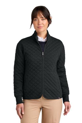 Ladies Diamond Quilt Full-Zip