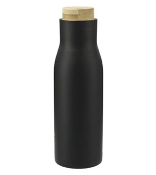 Shaco 17 Oz. Copper Vac Bottle W/ Bamboo Cap