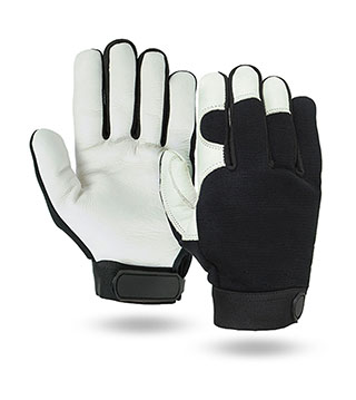 BLK23-74 - Buffalo Leather Mechanics Gloves