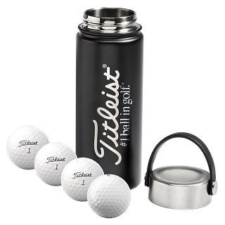 4-Ball Metal Water Bottle
