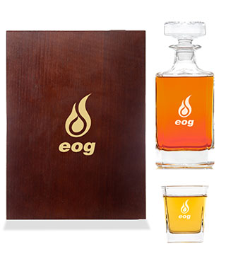 BLK26-DBX2CSA - Whiskey Decanter - Box Set