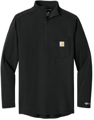 CT104255 - Carhartt Force 1/4-Zip Long Sleeve T-Shirt