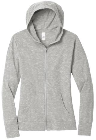 DT665 - Ladies' Medal Full-Zip Hoodie
