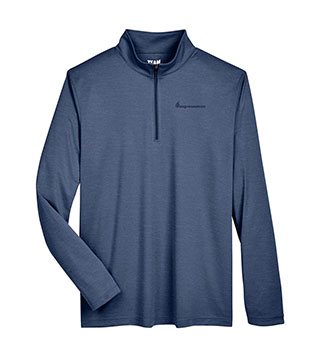 EO1-009 - Heather Performance 1/4 Zip