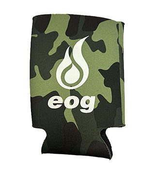 EO1-038 - Koozie - Camo Green