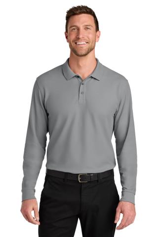 Wearever Signature Pique Long Sleeve Polo