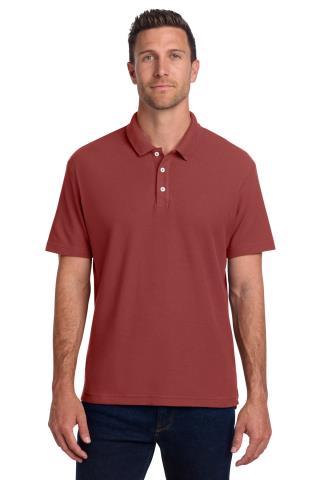 C-FREE Cotton Blend Pique Polo