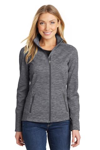 Ladies' Digi Stripe Fleece Jacket