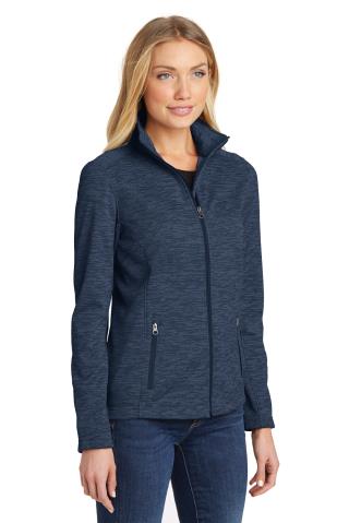 Ladies' Digi Stripe Fleece Jacket