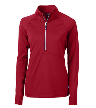 Ladies Adapt Eco Recycled Half Zip