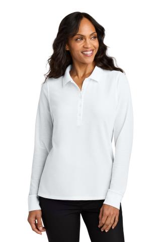 Ladies' Wearever Signature Pique Long Sleeve Polo