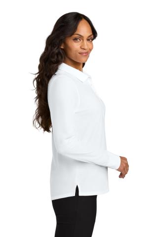 Ladies' Wearever Signature Pique Long Sleeve Polo