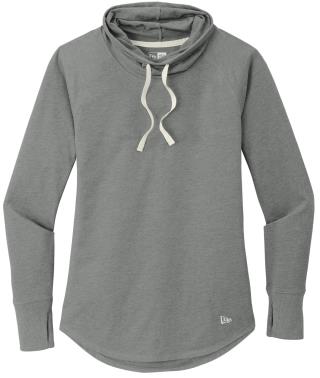 LNEA123 - Ladies Sueded Cowl Tee