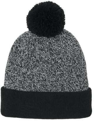 STC68 - Halftime Heather Pom Beanie